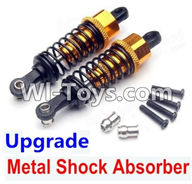 Wltoys A949 Parts-Upgrade Metal Shock Absorber(2pcs)-Yellow,Wltoys A949 RC Car Parts ,Wltoys 1/18 rc Truck and rc racing car Replace Parts